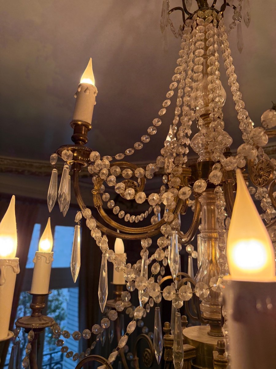 Louis XV Style Tassel Chandelier -photo-3