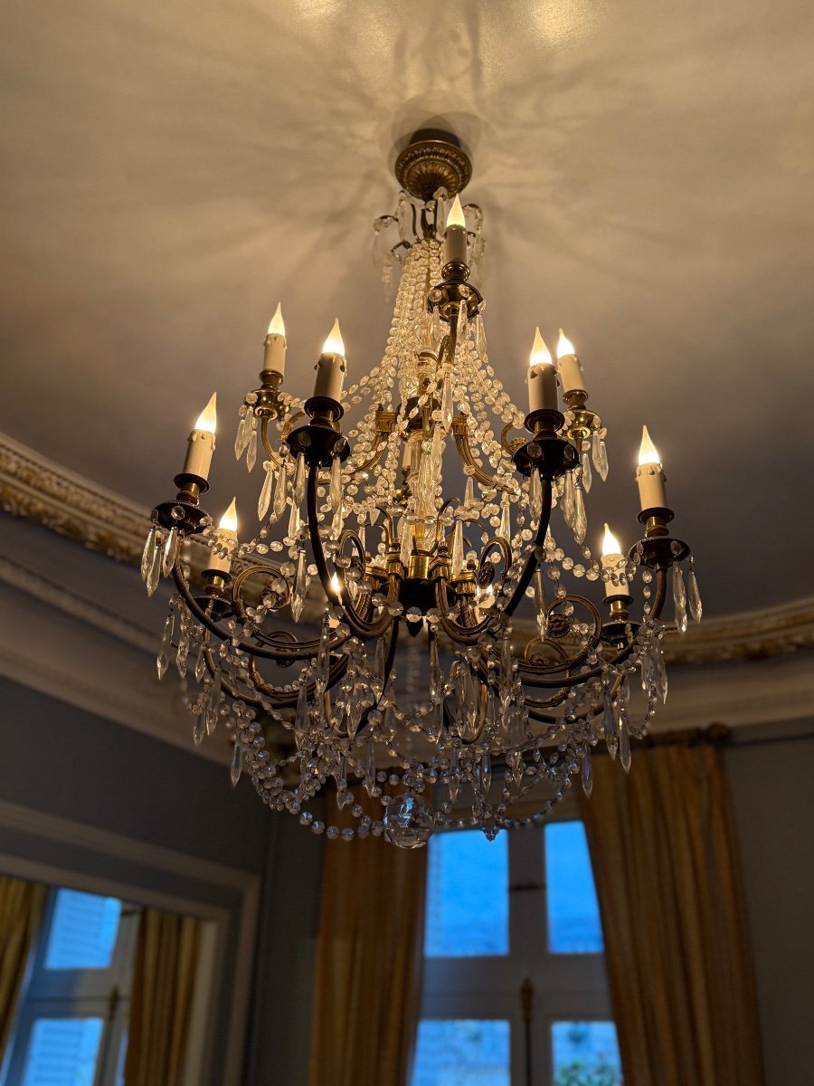 Louis XV Style Tassel Chandelier -photo-5