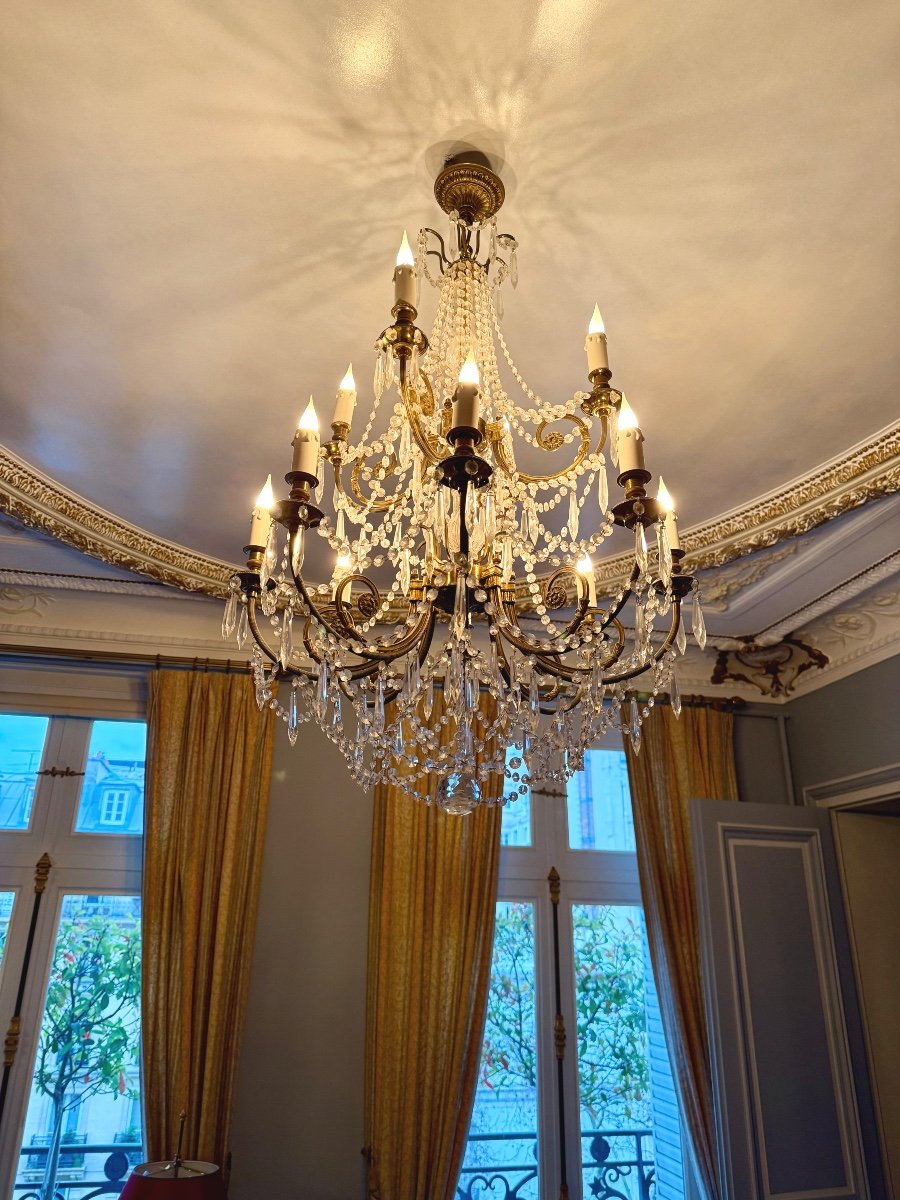 Louis XV Style Tassel Chandelier 