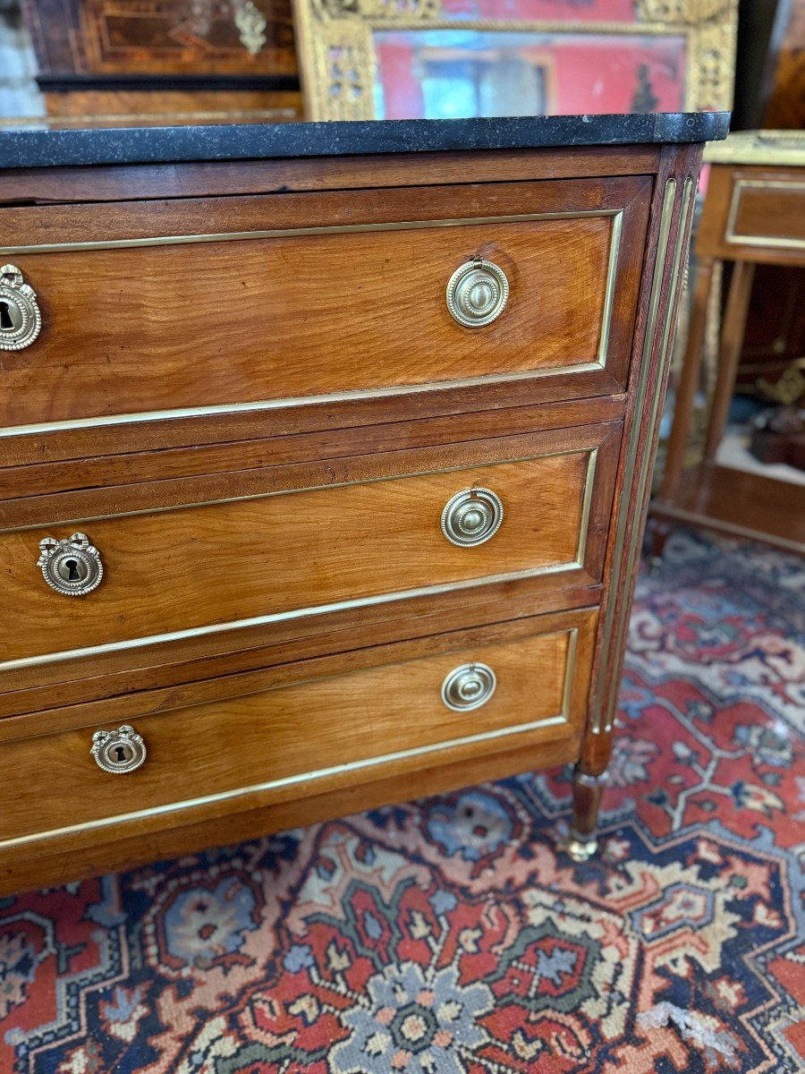 Louis XVI Period Chest Of Drawers - 18th Century -photo-3