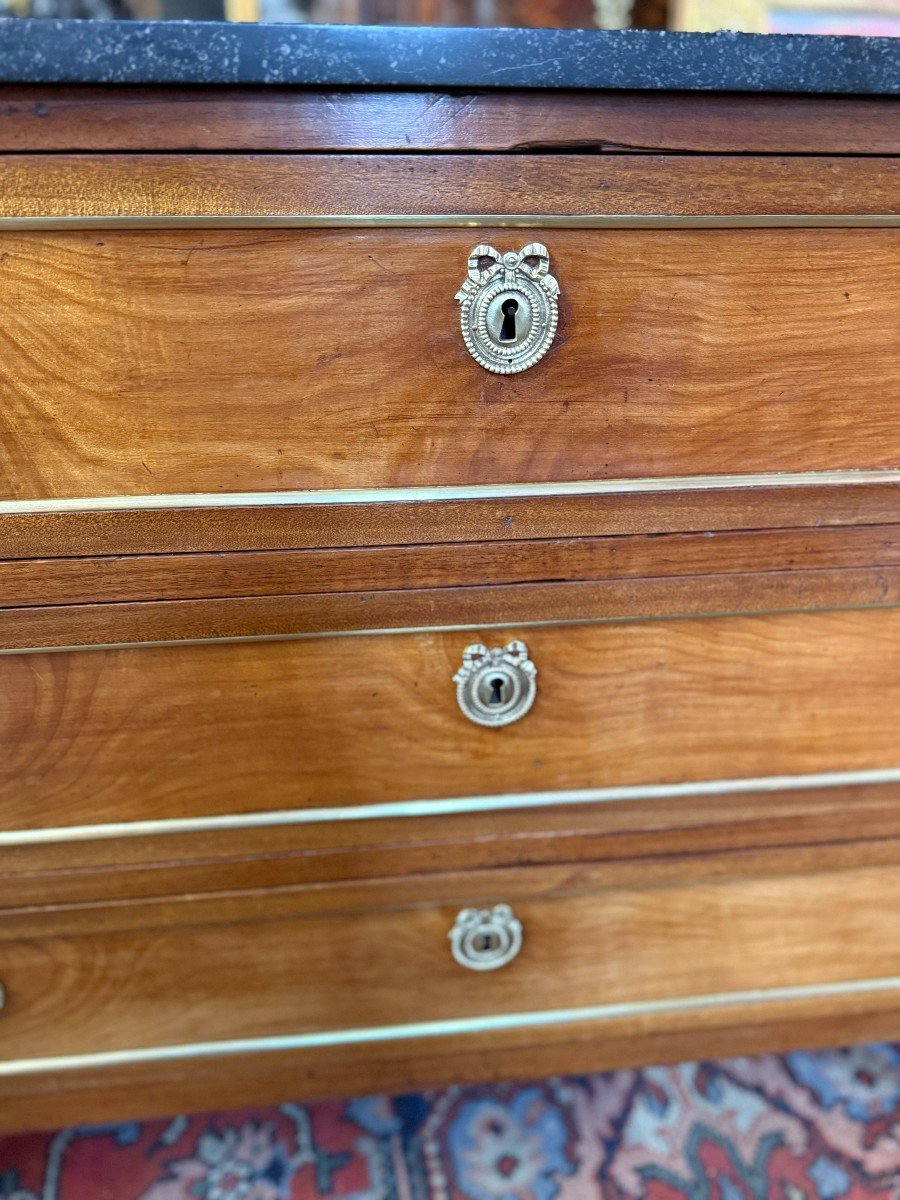 Louis XVI Period Chest Of Drawers - 18th Century -photo-4