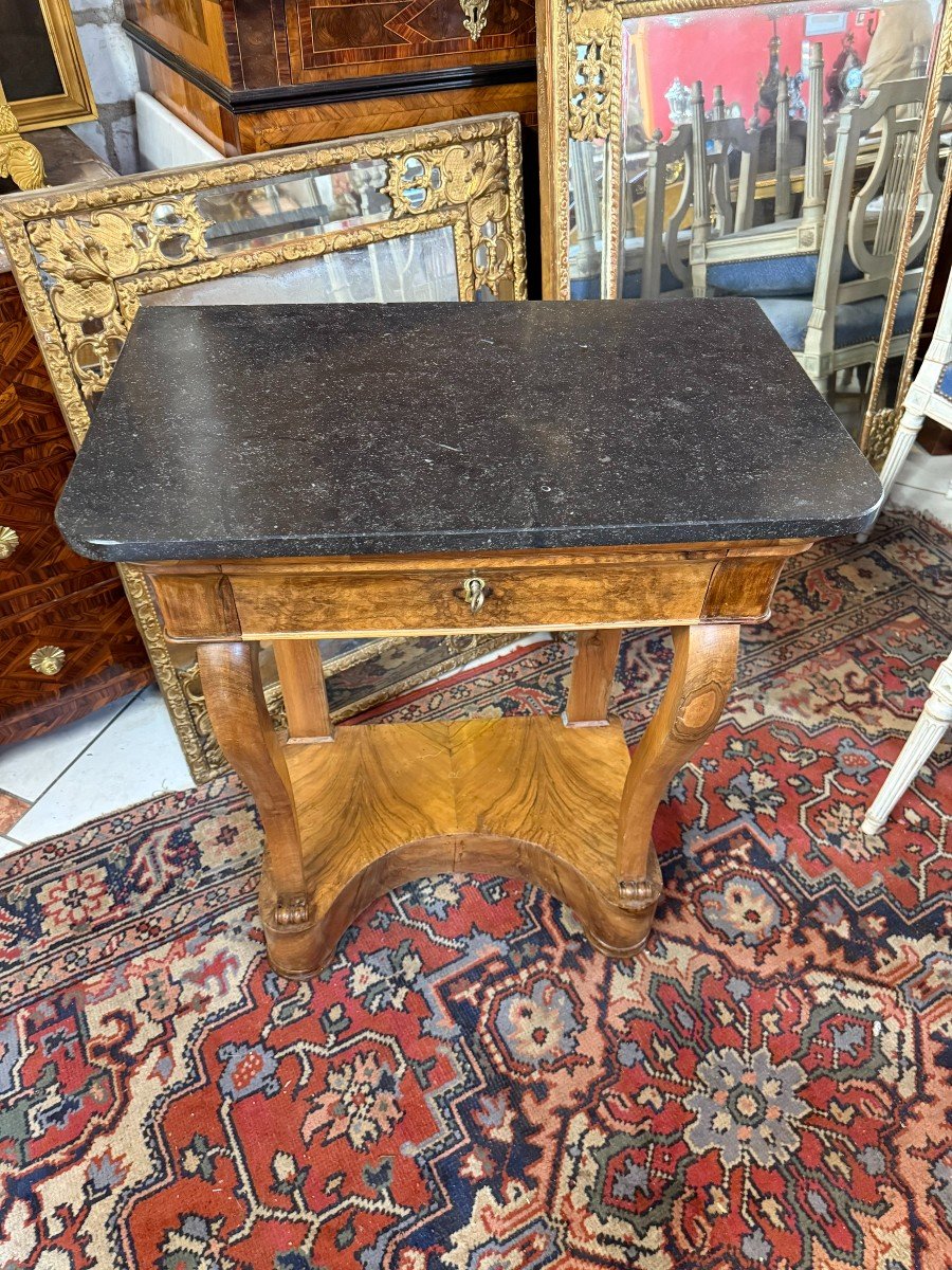 Empire Restoration Console In Walnut-photo-2