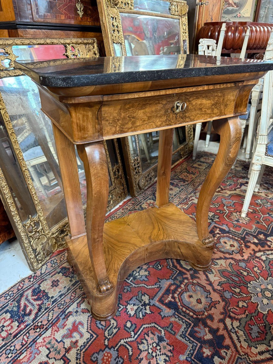 Empire Restoration Console In Walnut-photo-3