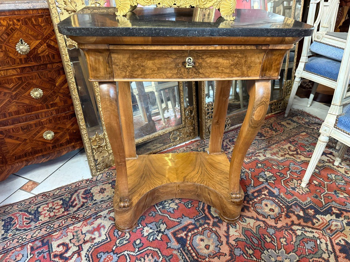 Empire Restoration Console In Walnut-photo-5