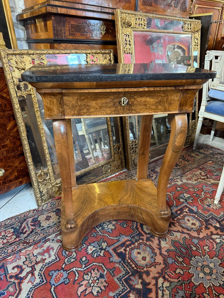 Empire Restoration Console In Walnut