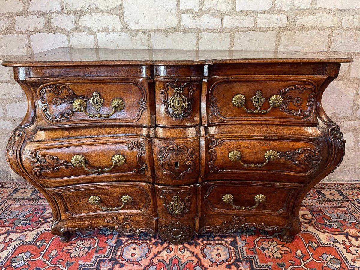 Commode Tombeau  Bordelaise d'Epoque XVIIIe Siecle