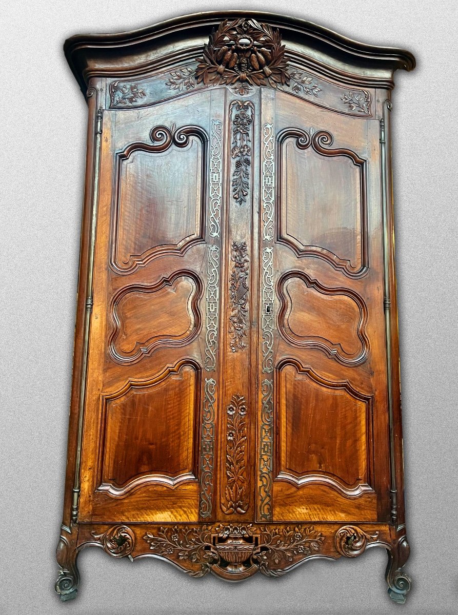 ARMOIRE PROVENCALE  DE MARIAGE EPOQUE 18ème siècle-photo-7