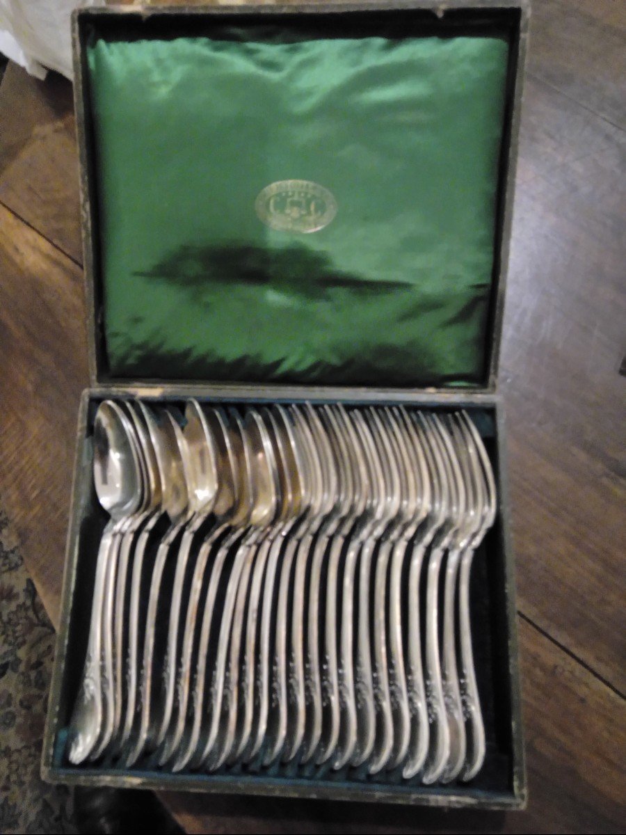 Christofle Cutlery Set Of 12 Table Cutlery -photo-4