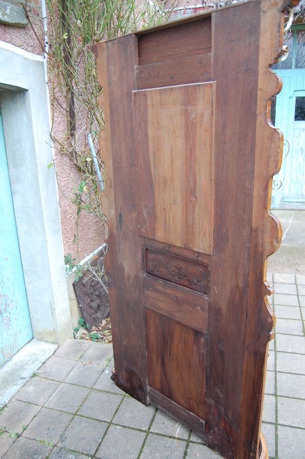 Napoleon III Coat Rack In Walnut Late 19th Century-photo-4