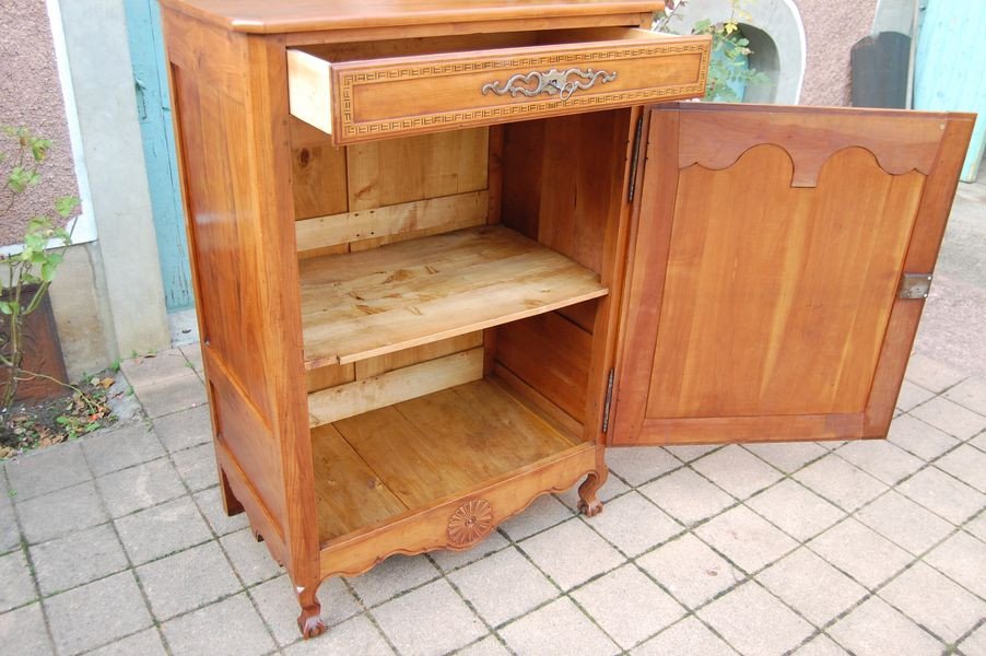 Louis XV Buffet In Cherry From The 19th Century-photo-2