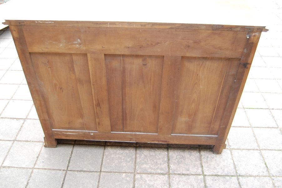 Art Nouveau Walnut Sideboard From The 1900s-photo-4