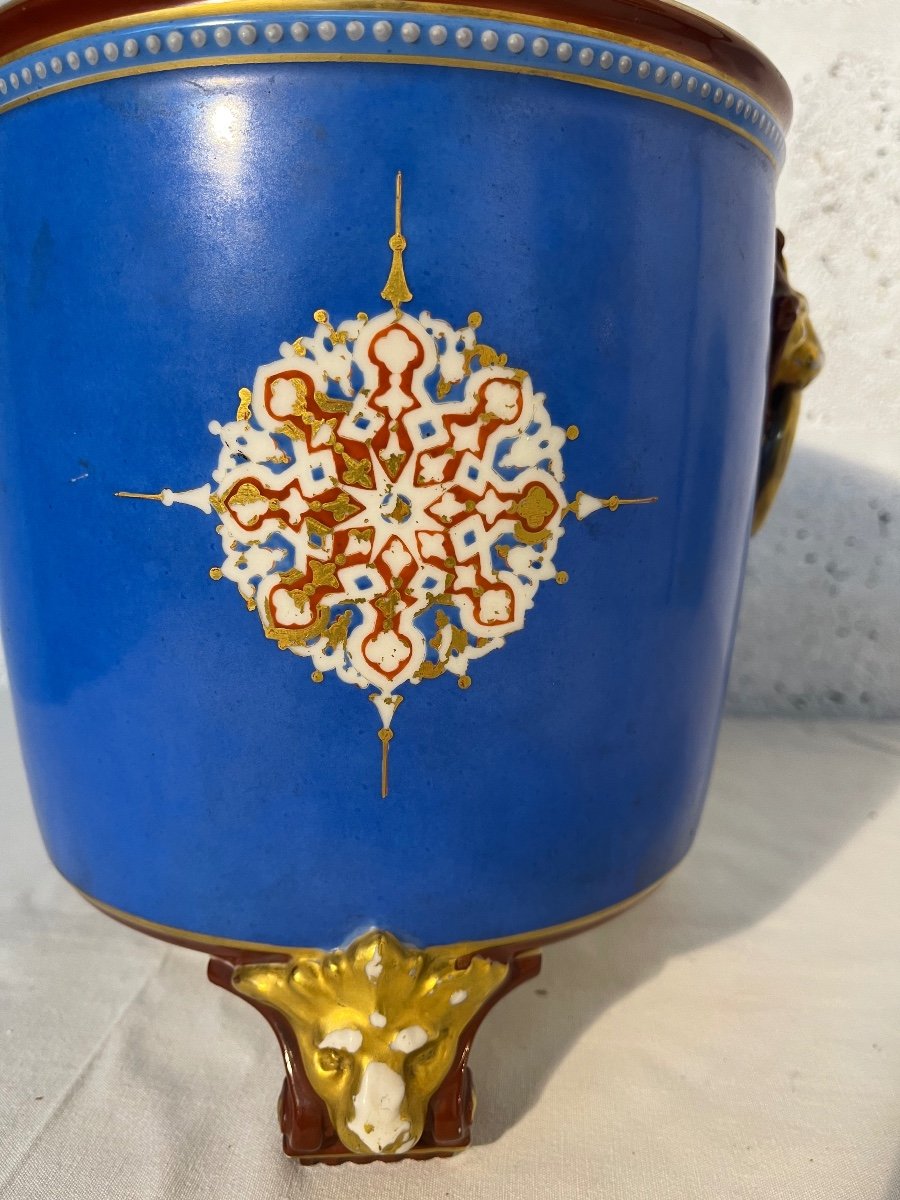 19th Century Orientalist Cache Pot-photo-1