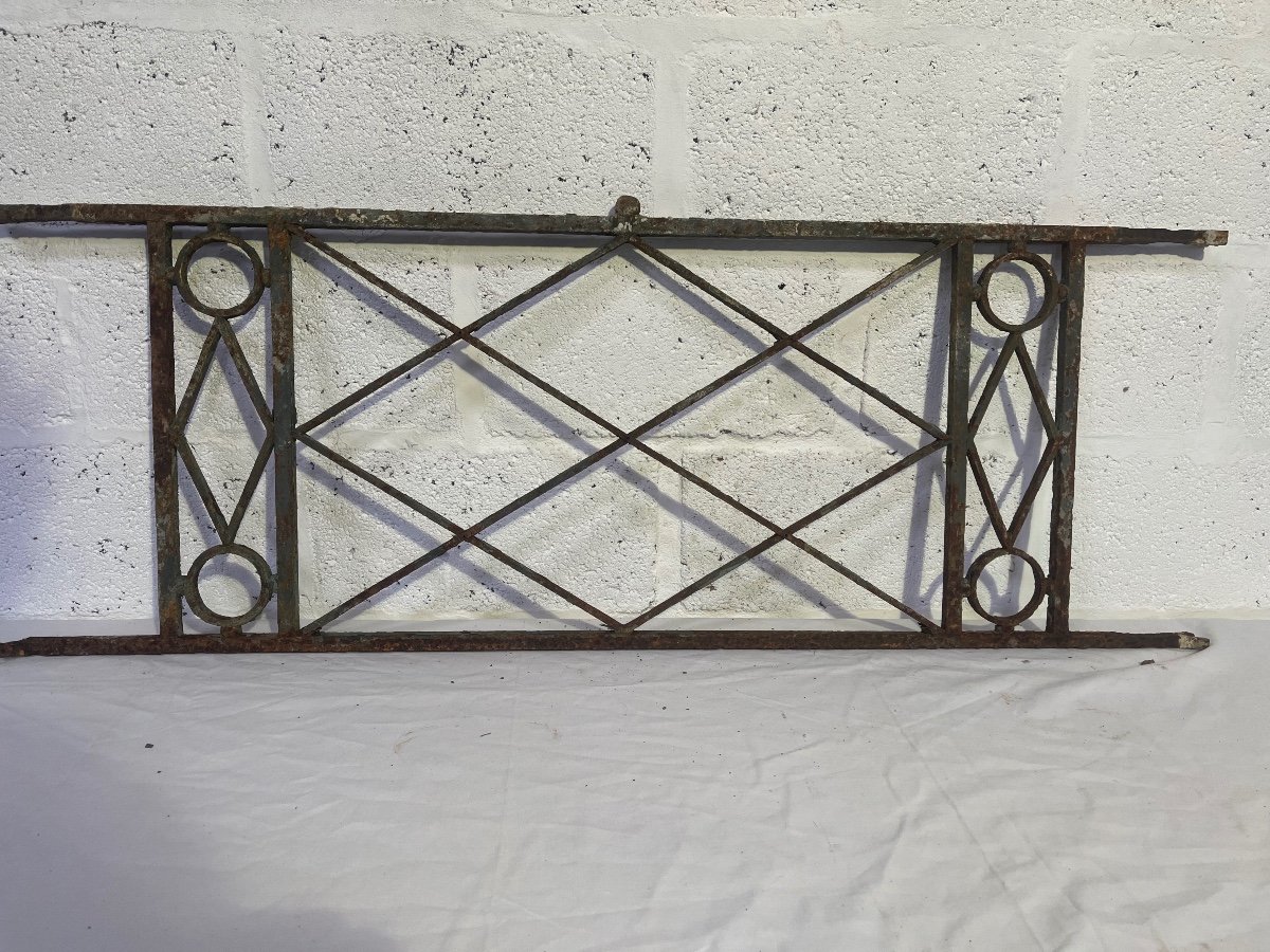 Set Of 3 Iron Railings-photo-2