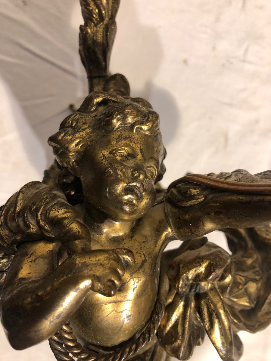 Pair Of Napoleon III Angel Wall Lights