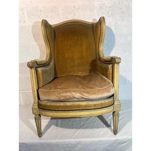 Louis XVI Style Bergère With Ears