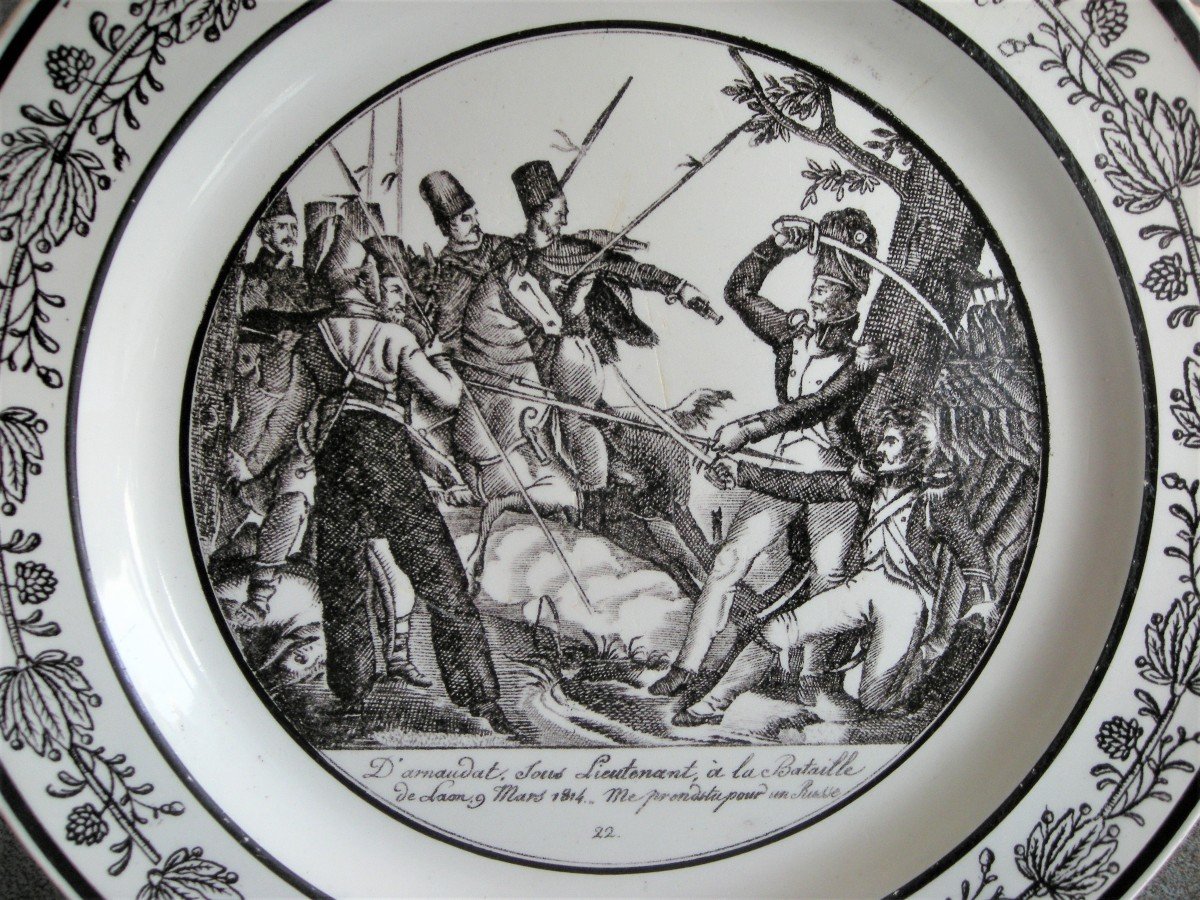 6 Plates Decor Napoleonic Battles Of Choisy Le Roi-photo-1