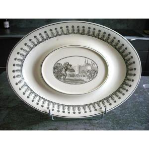 Creil Empire Ceremonial Soup Tureen Presentation Dish