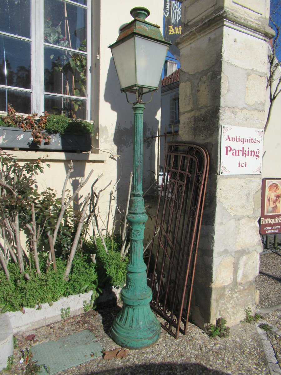 Cast Iron Park Lamp Post