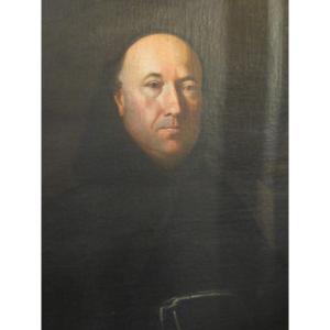 Portrait Of A Clergyman Oil On Canvas