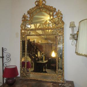 Regency Style Mirror With Glazing Beads