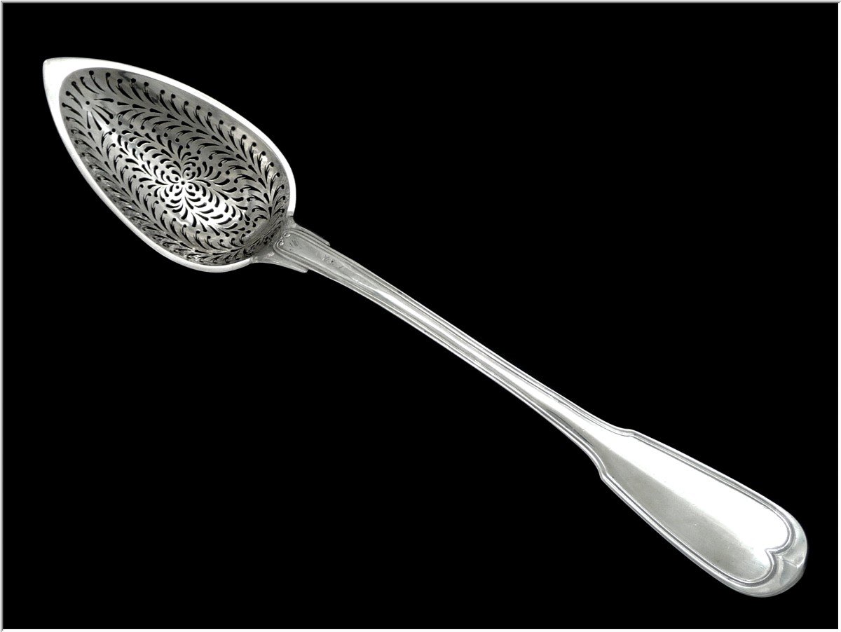 Jp Famenchon - Olive Spoon In Sterling Silver-photo-2