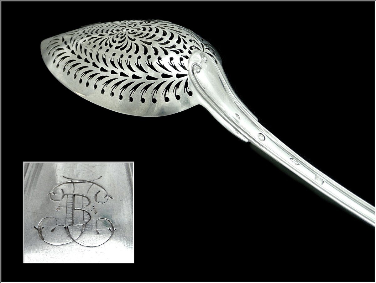 Jp Famenchon - Olive Spoon In Sterling Silver-photo-3