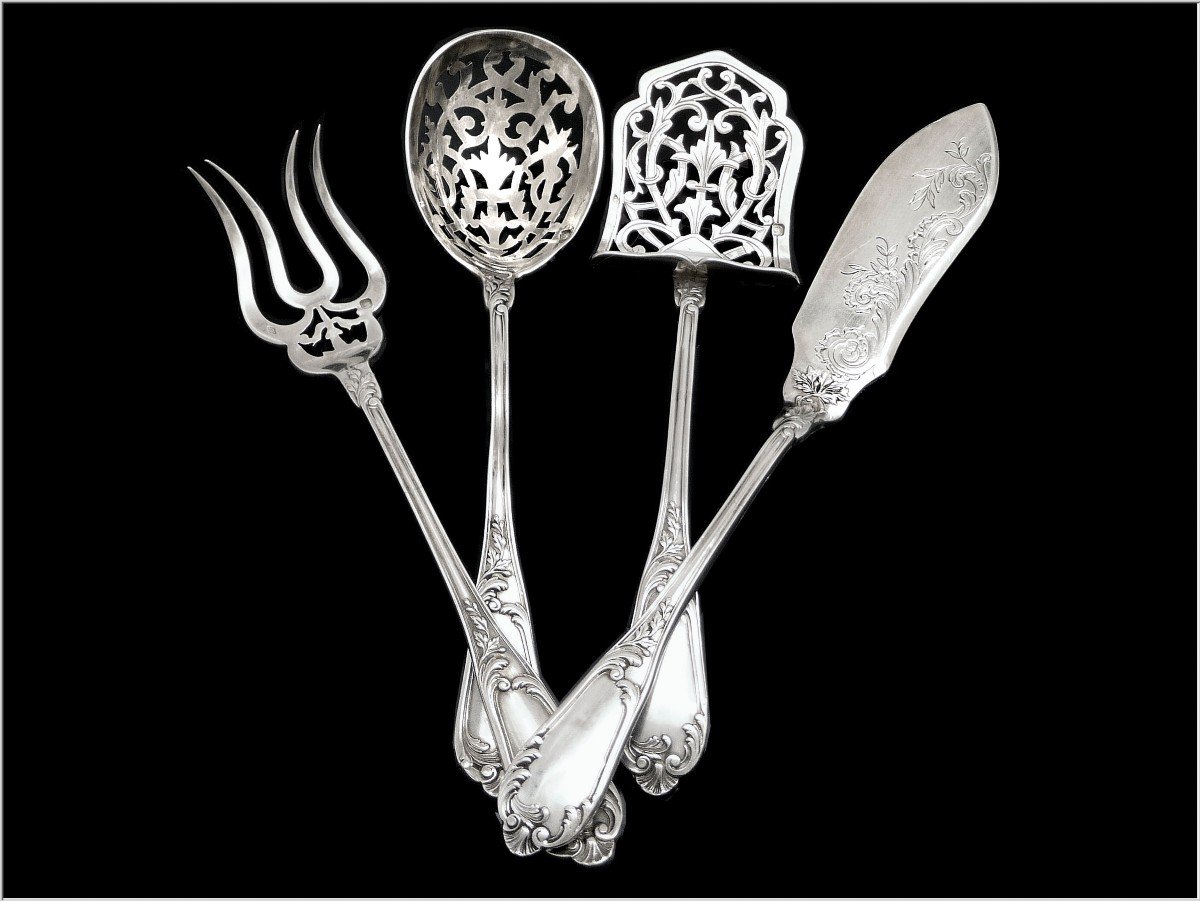 Henri Soufflot Sterling Silver Hors-d'oeuvre Service-photo-2