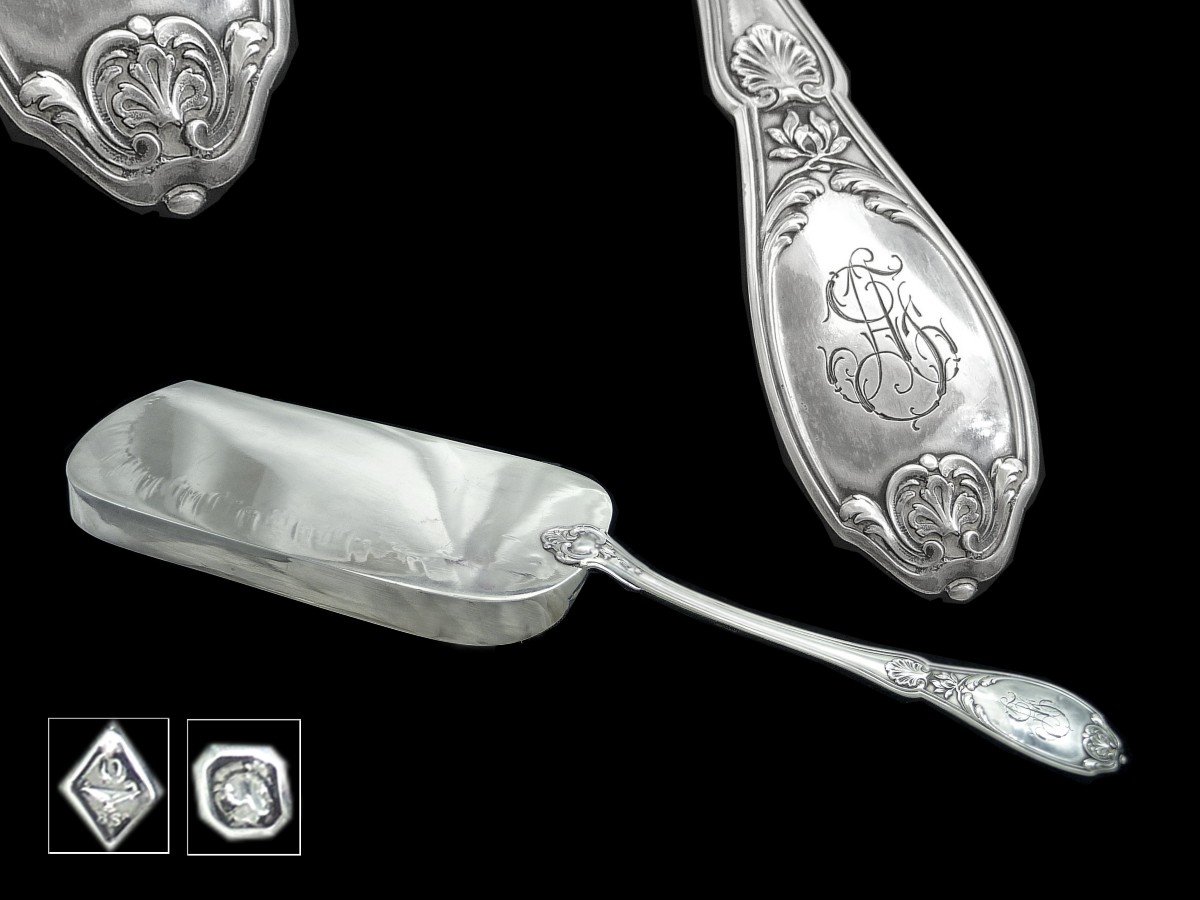 Odiot - Complete Crumb Collector In Rocaille Sterling Silver-photo-3