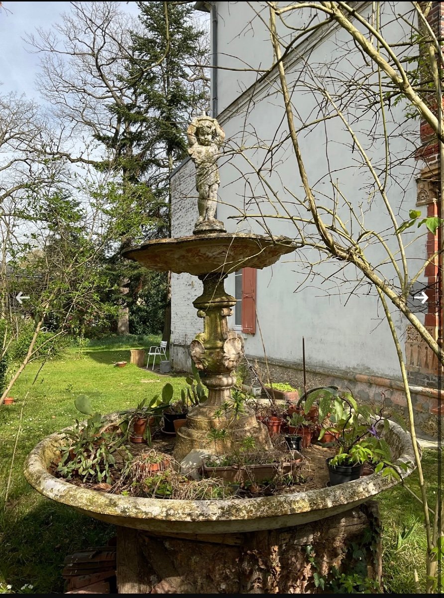 Fontaine De Parc En Fonte De Fer , Travail Du Val D’osne XIX ème siècle -photo-2