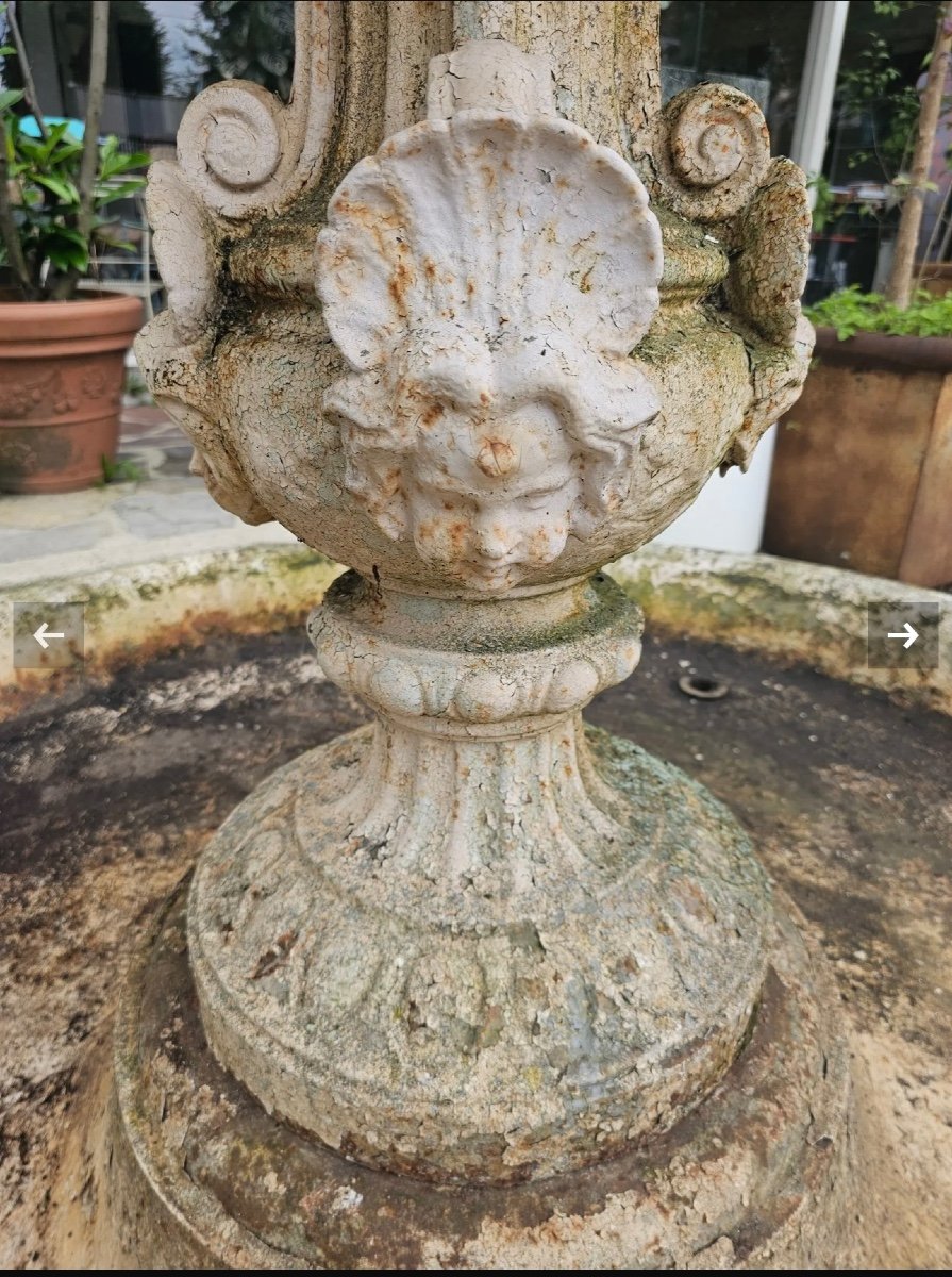 Fontaine De Parc En Fonte De Fer , Travail Du Val D’osne XIX ème siècle -photo-6