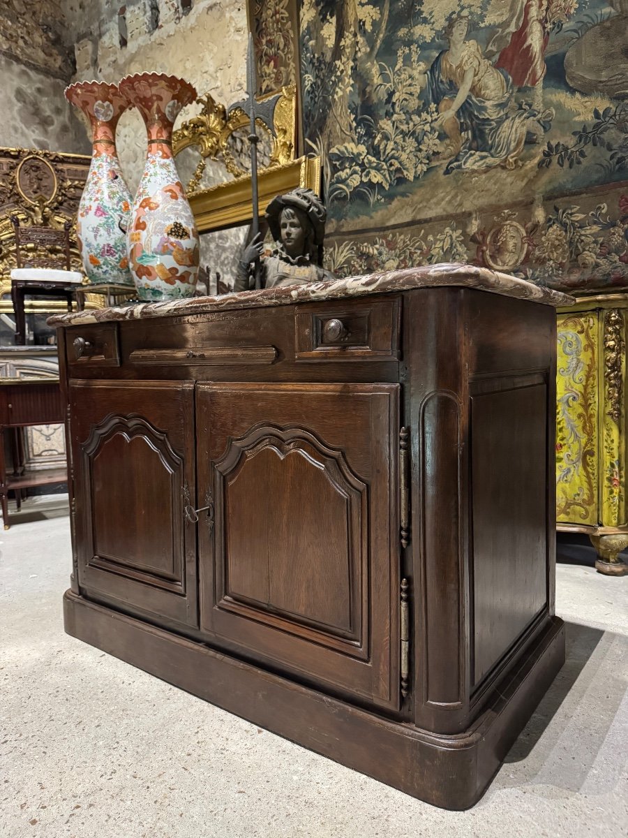 18th Century Oak Hunting Buffet -photo-2