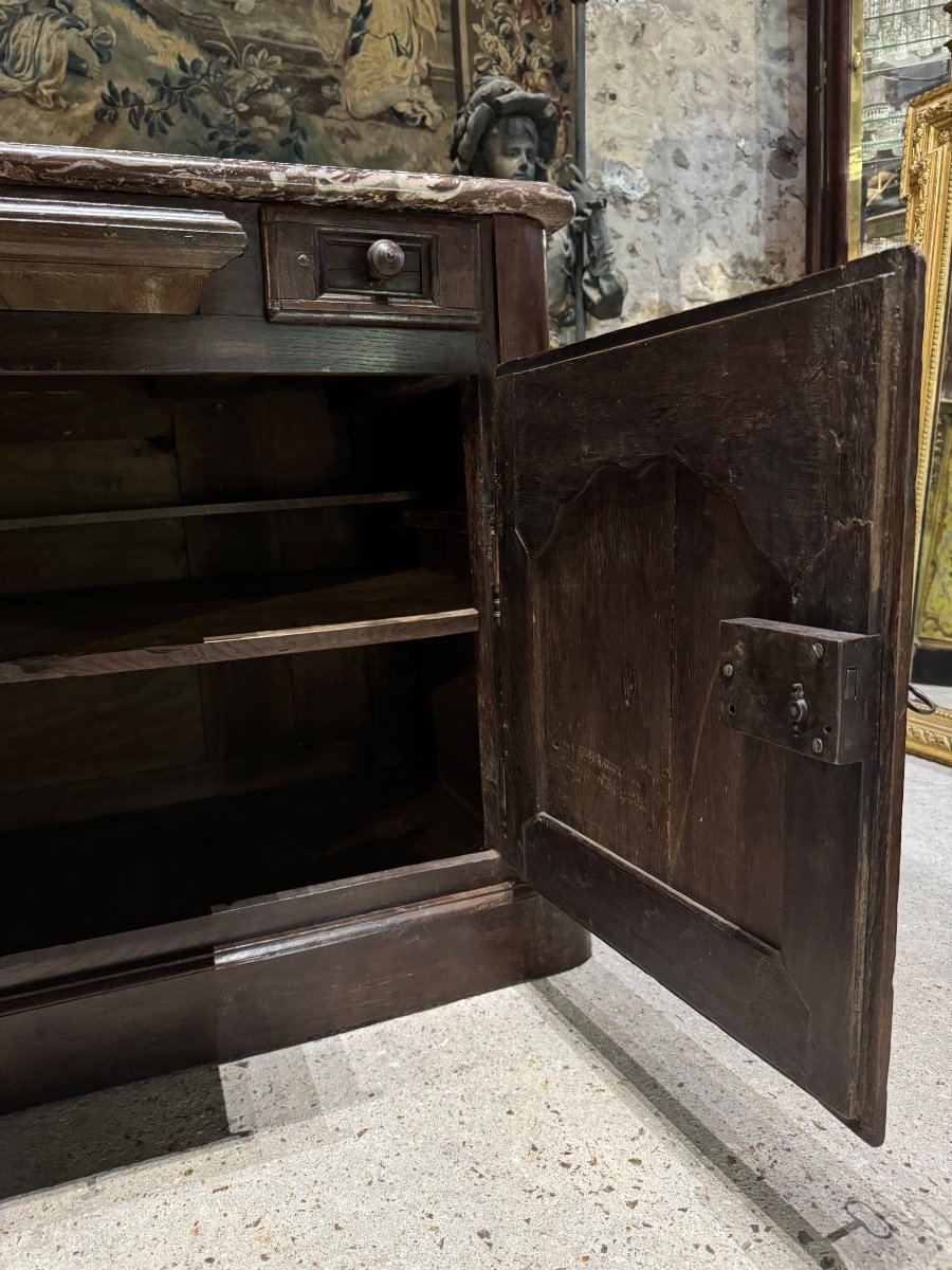 18th Century Oak Hunting Buffet -photo-2