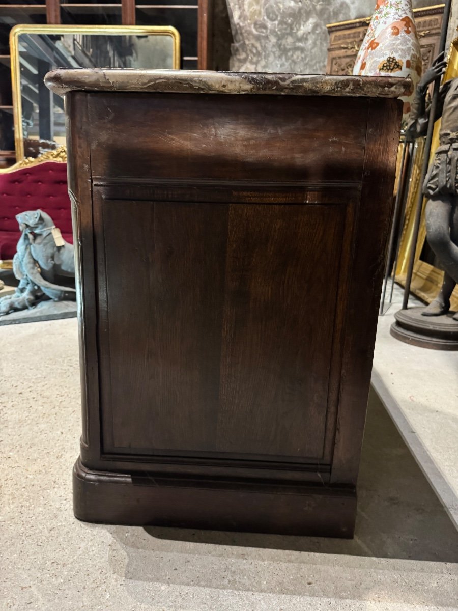 18th Century Oak Hunting Buffet -photo-6