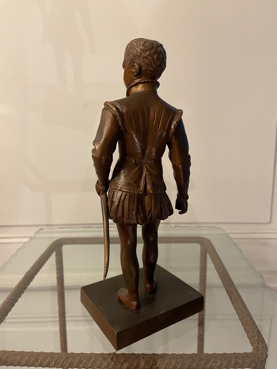 Bronze De Henri IV Enfant D’après François Joseph Bosio -photo-3