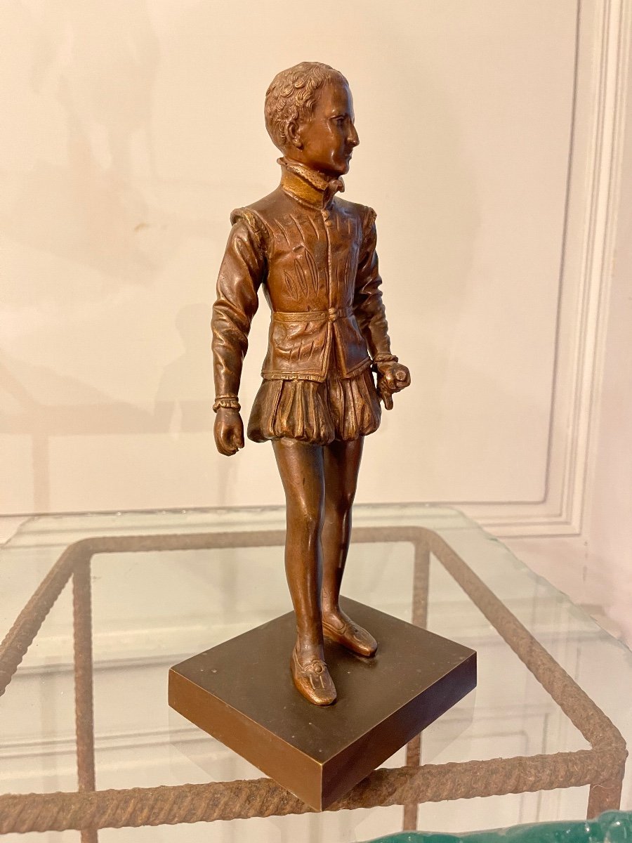 Bronze De Henri IV Enfant D’après François Joseph Bosio -photo-3