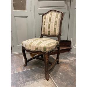 Louis XV Period Spacer Chair Stamped By Jean Baptiste Meunier XVIII