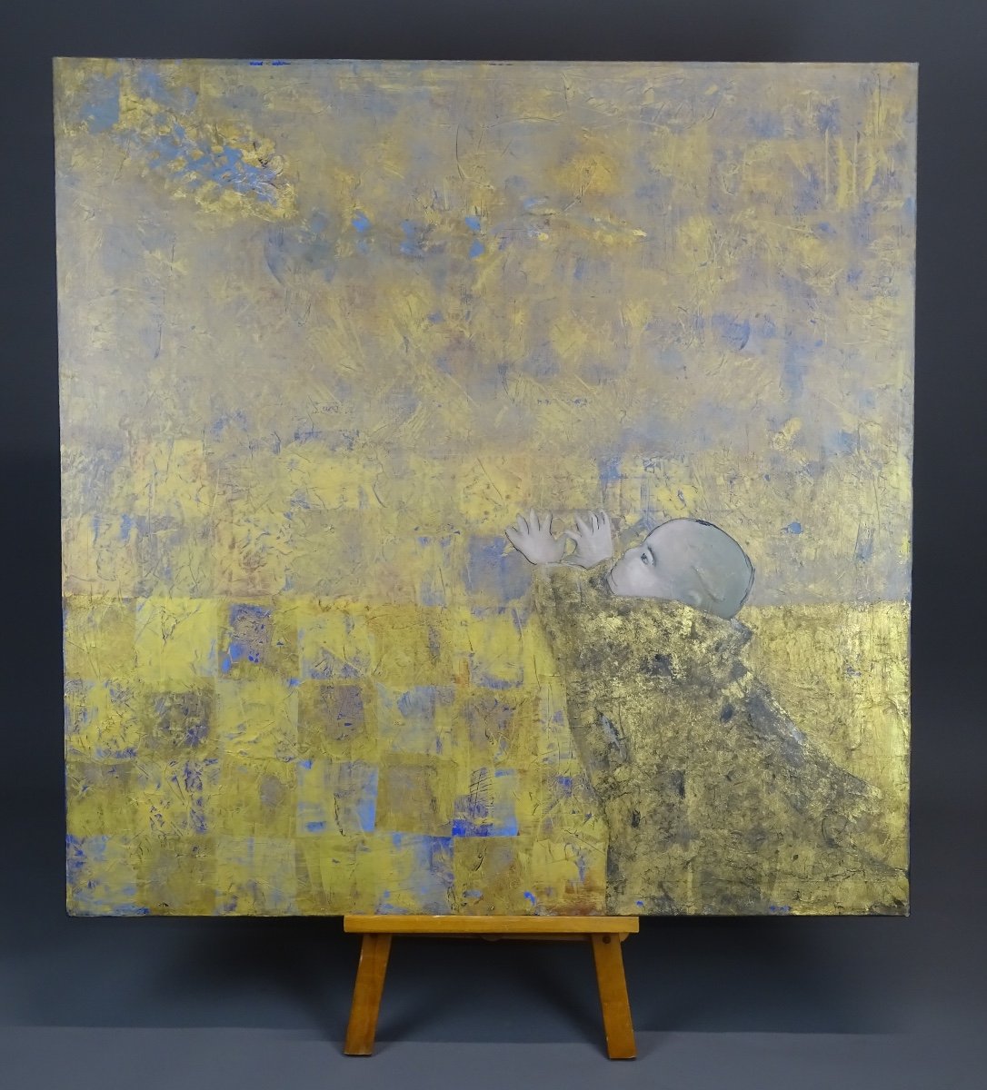 Eric Guéna - Large Modern Painting 