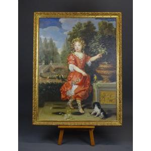 Large 18th Century Style Painting