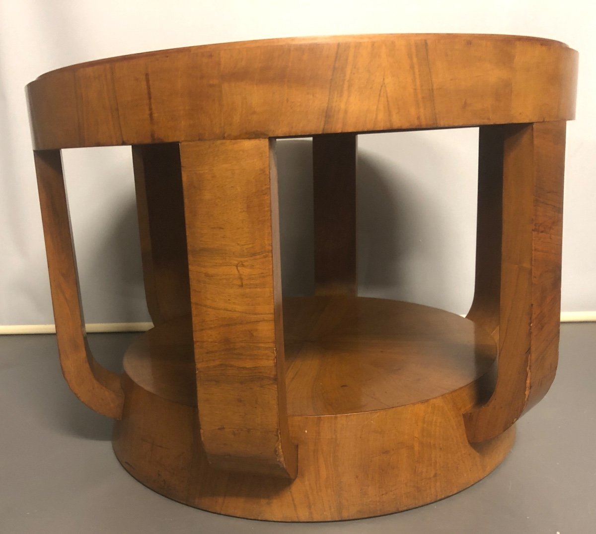 Pedestal Coffee Table Art Deco Living Room 1930 1940-photo-2