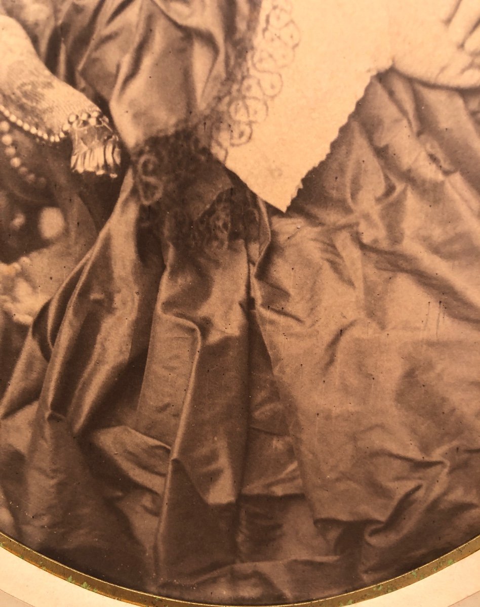 Gustave LE GRAY 1820-1884 Photographie Femme assise au chapeau Achard-james-photo-6