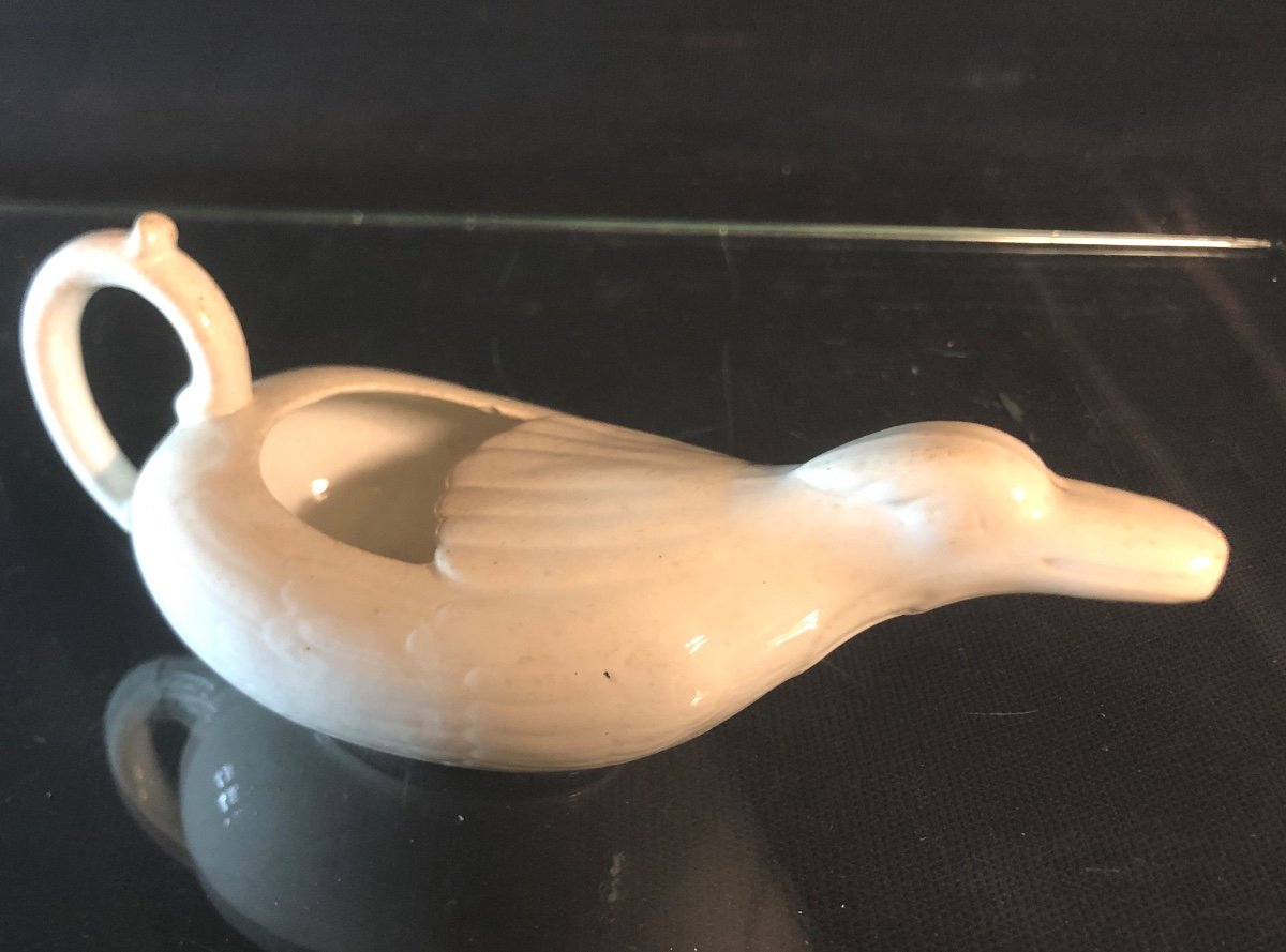 Vieillard In Bordeaux Sick Duck Nineteenth Creamer Jug /5