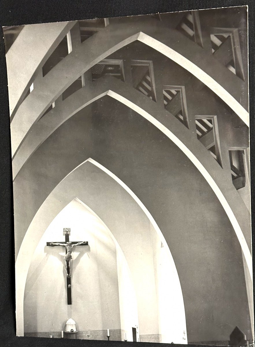 Georges Boyer Lyon 20th Ogives Kinetic Photo 1950 Photography Religion Christ /13-photo-2