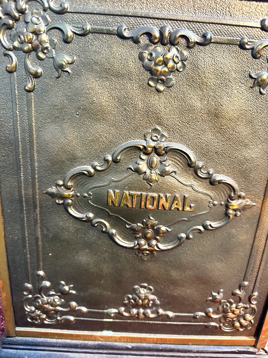 National Cash Register Around 1900 In Bronze-photo-1