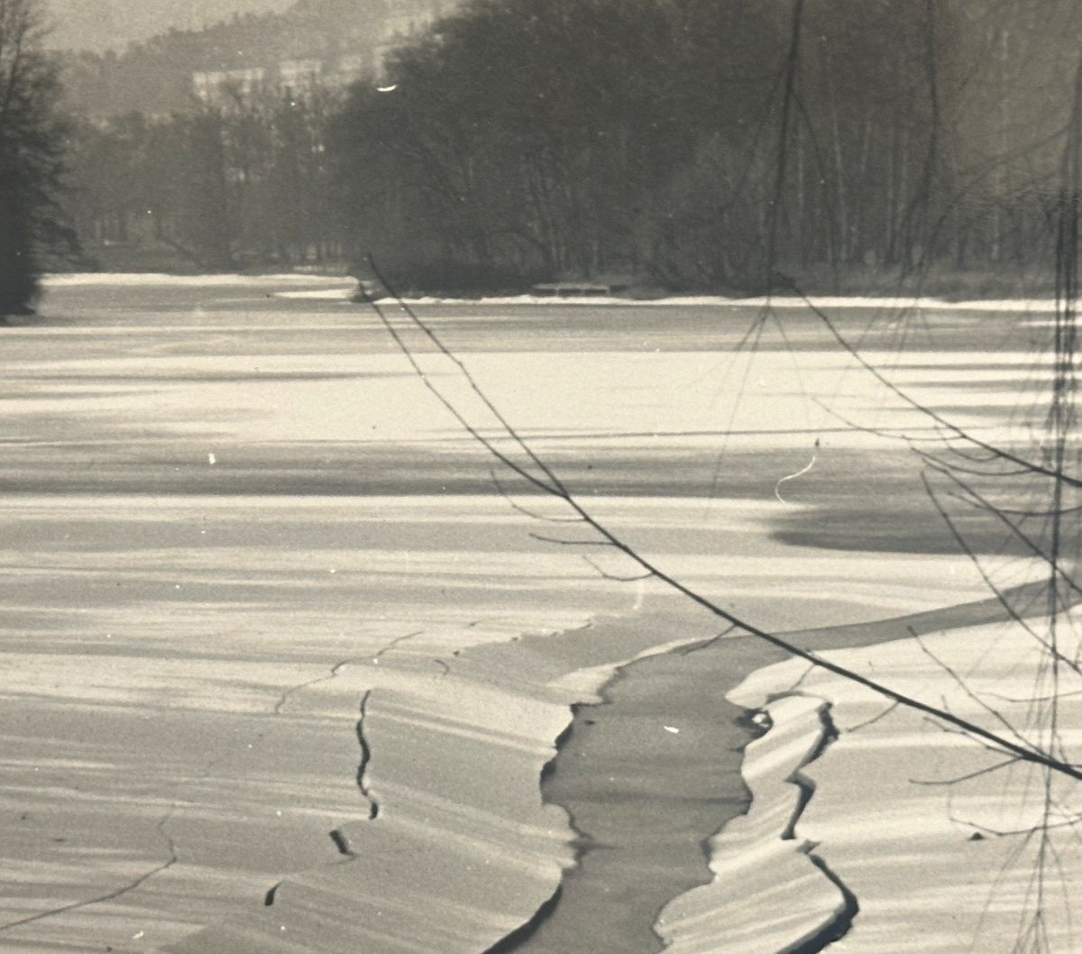 Georges Boyer Lyon 20th Large Kinetic Photograph The Thaw Photo /59-photo-4