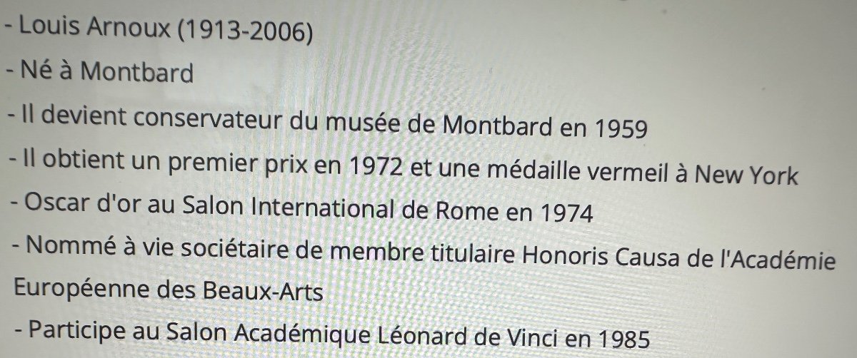 Louis ARNOUX 1913-2006 Grande huile Ars en Ré exposée au Salon 1975 île de Ré Marais salants-photo-7