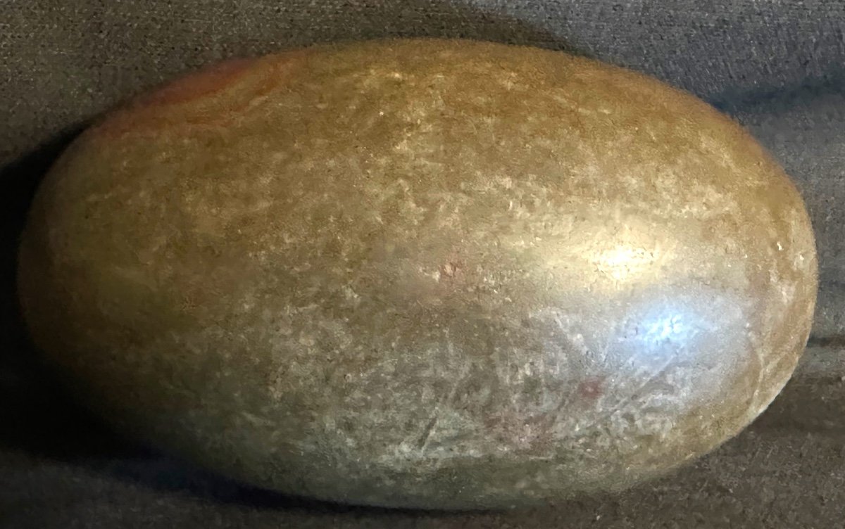 Shiva Lingam In Polished Jasper India 10.5cm Meditation -photo-3