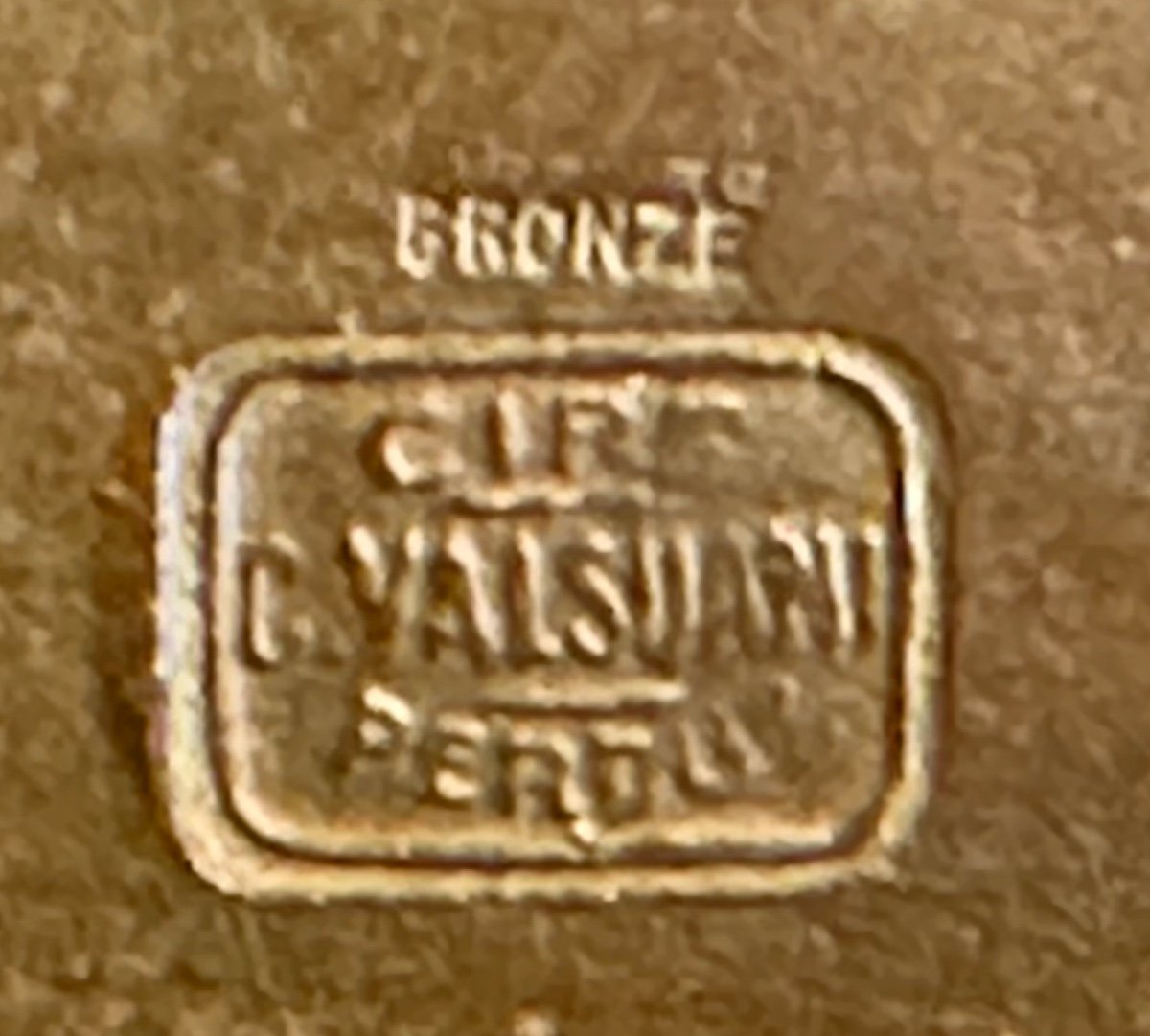 François Gustave PIMIENTA 1888-1982 Grand bronze 1940 cire perdue Valsuani -photo-4