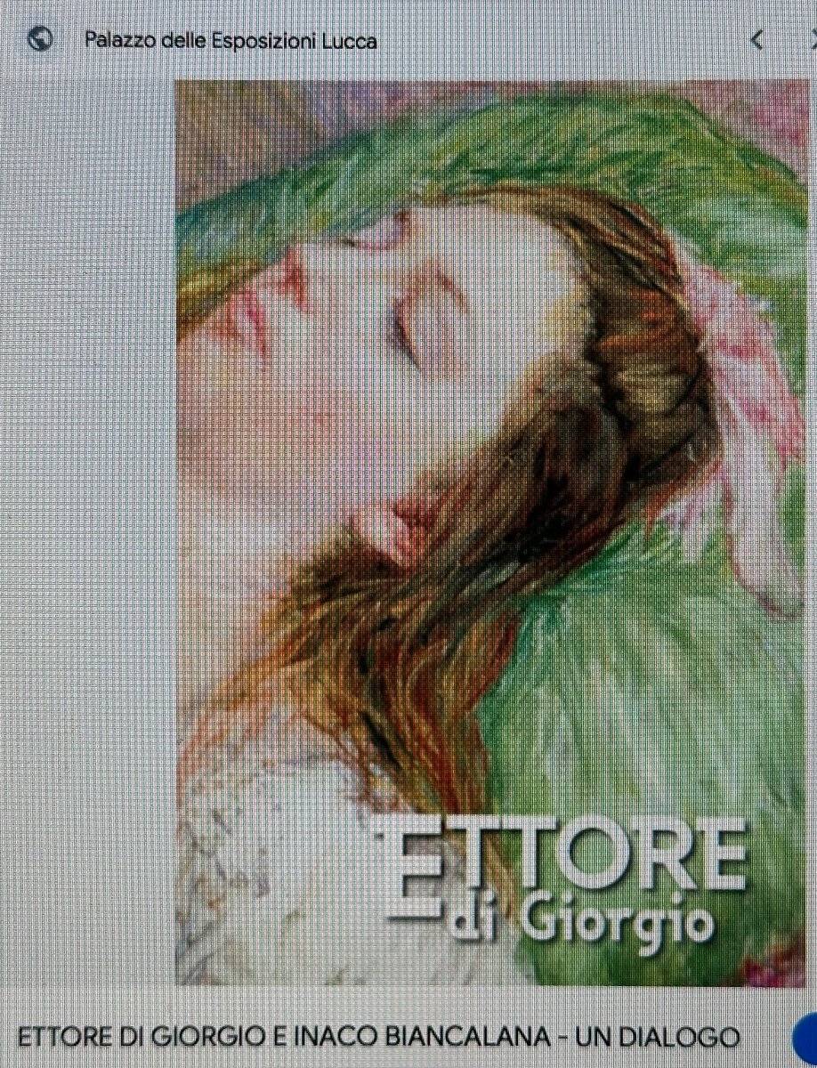 Ettore Di Giorgio 19th-20th Century Rare Pastel Young Woman With Hat 1940 Renoir /1-photo-5