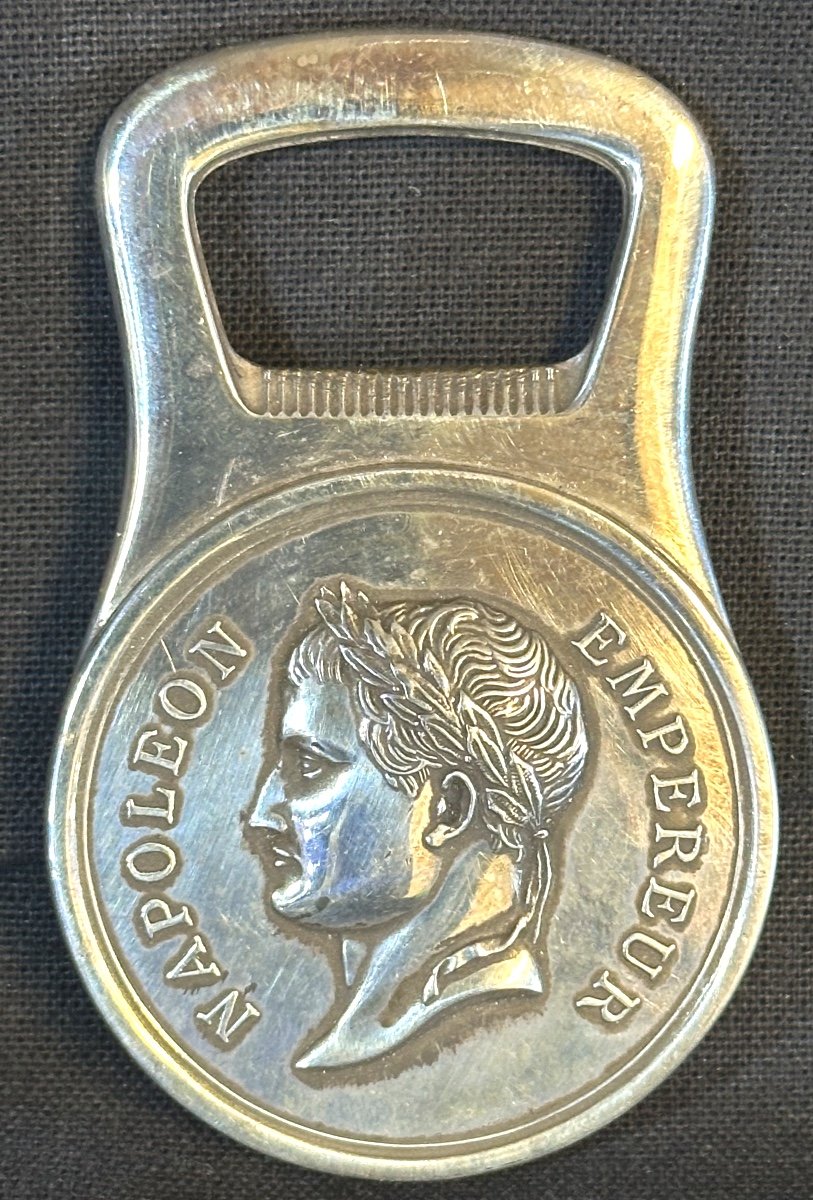 Christofle Napoleon Emperor Bottle Opener Metal Silver /2