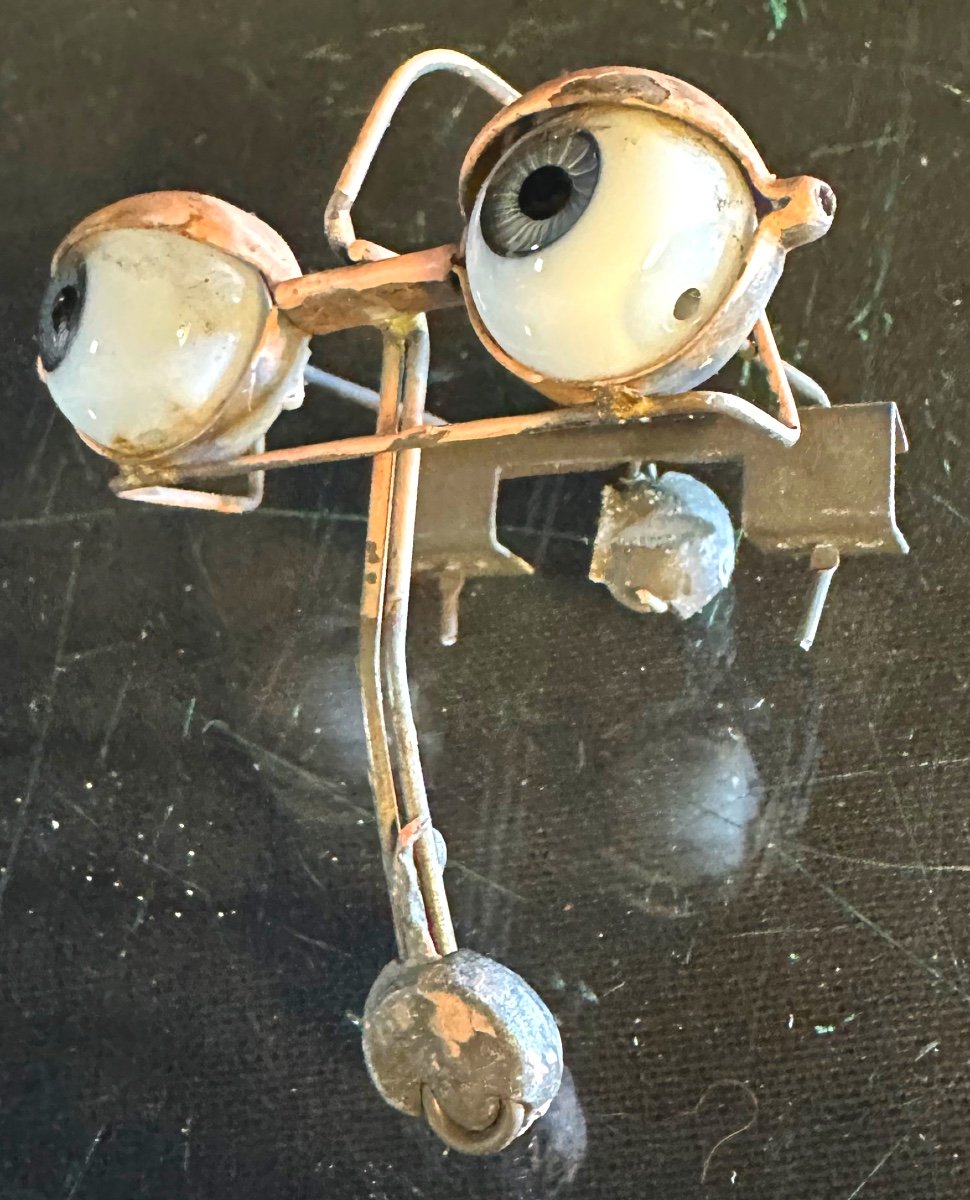 Old Rotating Doll Eyes Curiosity /1-photo-2